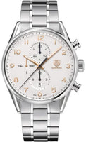 TAG Heuer Carrera Calibre 1887 43 Stainless Steel / Silver / Alligator (CAR2012.BA0796)