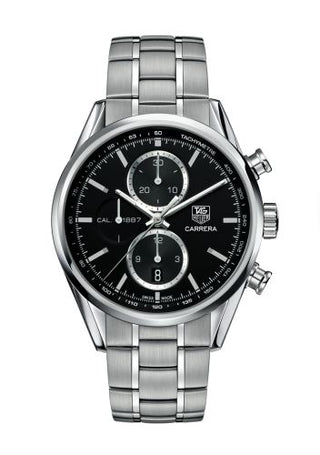 TAG Heuer - CAR2110.BA0724  Carrera Calibre 1887 41 Stainless Steel / Black / Bracelet