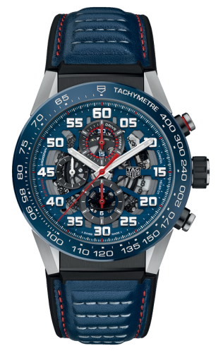 TAG Heuer - CAR2A1N.FT6100  Carrera Calibre Heuer 01 45 Stainless Steel / Skeleton / Red Bull Racing Special Edition