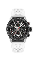 TAG Heuer Carrera Calibre Heuer 01 45 Rose Gold / Ceramic / Skeleton / Rubber (CAR2A1Z.FT6051)