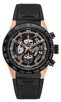 TAG Heuer Carrera Calibre Heuer 01 45 Titanium / Grey Phantom / Barenia (CAR2A5A.FT6044)