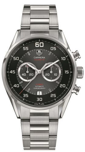 TAG Heuer - CAR2B10.BA0799  Carrera Calibre 36 Flyback Stainless Steel / Grey / Bracelet