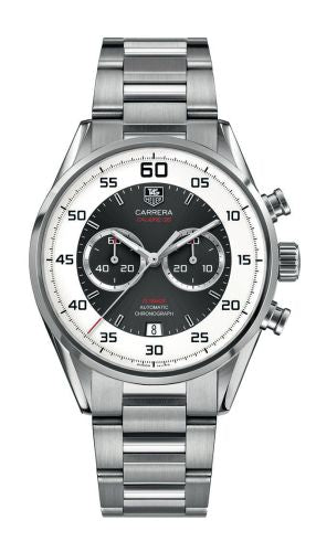 TAG Heuer - CAR2B11.BA0799  Carrera Calibre 36 Flyback Stainless Steel / Grey / Bracelet