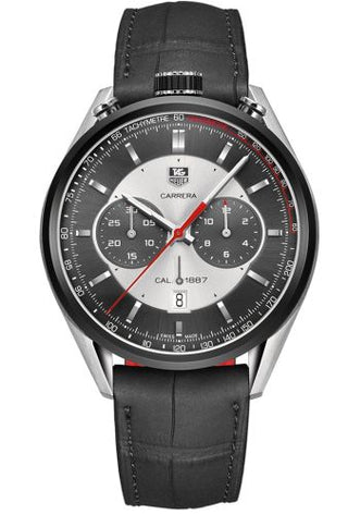 TAG Heuer - CAR2C11.FC6327  Carrera Calibre 1887 45  Bullhead Stainless Steel / Titanium /Jack Heuer