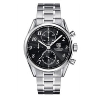 TAG Heuer Carrera Calibre 16 41 Heritage Stainless Steel / Black / Alligator (CAS2110.BA0730)