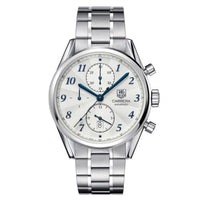 TAG Heuer Carrera Calibre 16 41 Heritage Stainless Steel / Silver / Alligator (CAS2111.BA0730)