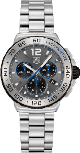 TAG Heuer - CAU1119.BA0858  Formula 1 Quartz Chronograph 42 Stainless Steel / Grey / Bracelet