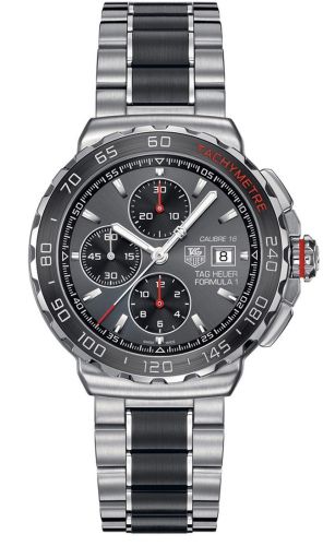 TAG Heuer - CAU2011.BA0873  Formula 1 Calibre 16 44 Stainless Steel / Grey / Bracelet