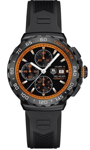 TAG Heuer - CAU2012.FT6038  Formula 1 Calibre 16 44 Titanium PVD / Black / Rubber