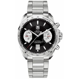 TAG Heuer - CAV511A.BA0902  Grand Carrera Calibre 17 RS 43 Stainless Steel / Black / Bracelet