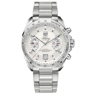 TAG Heuer - CAV511B.BA0902  Grand Carrera Calibre 17 RS 43 Stainless Steel / Silver / Bracelet