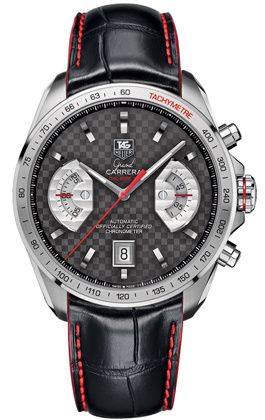 TAG Heuer - CAV511H.FC6306  Grand Carrera Calibre 17 RS 43 Stainless Steel / Carbon / UK