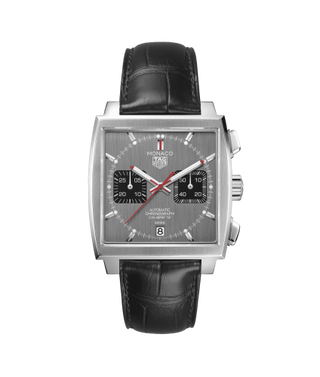 TAG Heuer - CAW211J.FC6476  Monaco Calibre 12 Stainless Steel / Grey / Final Edition