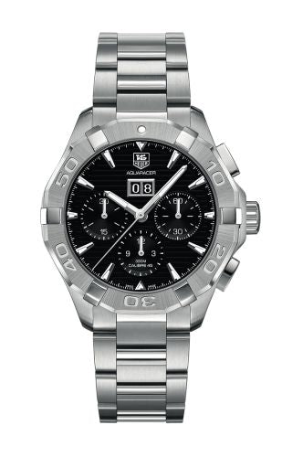 TAG Heuer - CAY211Z.BA0926  Aquaracer 300M Calibre 45 43 Stainelss Steel / Black / Bracelet