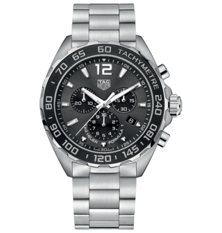 TAG Heuer - CAZ1011.BA0842  Formula 1 Chronograph Quartz 43 Stainless Steel / Grey / Bracelet