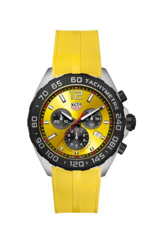 TAG Heuer - CAZ101AM.FT8054  Formula 1 Quartz Chronograph Stainless Steel / Yellow