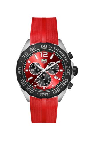 TAG Heuer - CAZ101AN.FT8055  Formula 1 Quartz Chronograph Stainless Steel / Red