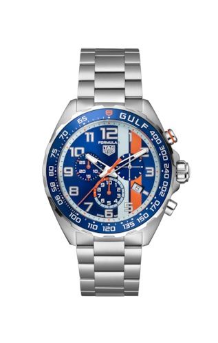 TAG Heuer - CAZ101AT.BA0842  Formula 1 Chronograph Quartz Stainless Steel / Blue Gulf