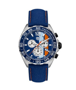 TAG Heuer - CAZ101N.FC8243  Formula 1 Chronograph Quartz 43 Stainless Steel / Calf/ Alcantara