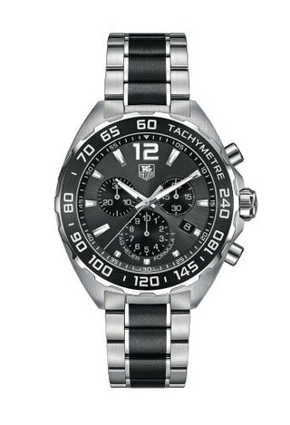 TAG Heuer - CAZ1111.BA0878  Formula 1 Chronograph Quartz 42 Stainless Steel / Grey / Bracelet