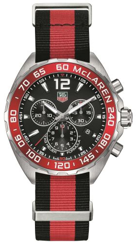 TAG Heuer - CAZ1112.FC8188  Formula 1 Chronograph Quartz 42 Stainless Steel / McLaren / NATO