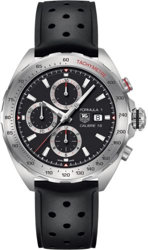 TAG Heuer - CAZ2010.FT8024  Formula 1 Calibre 16 44 Stainless Steel / Black / Rubber