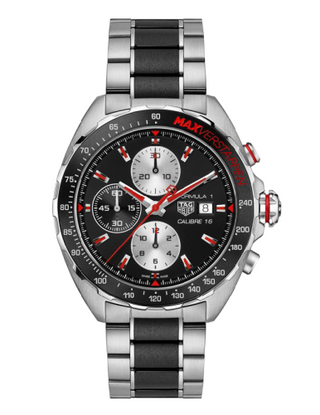 TAG Heuer - CAZ2018.BA0970  Formula 1 Calibre 16 44 Stainless Steel / Max Verstappen 2019 / Bracelet