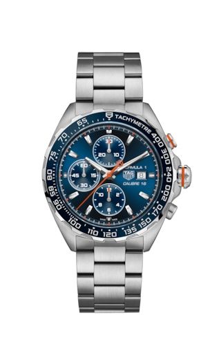 TAG Heuer - CAZ201G.BA0876  Formula 1 Calibre 16 44 Stainless Steel / Blue / Bracelet