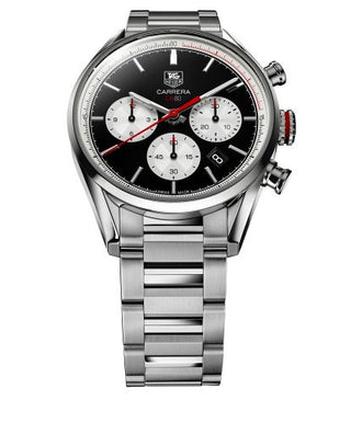 TAG Heuer - CBA2110.BA0723  Carrera CH80 Stainless Steel / Black / Bracelet