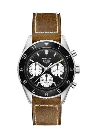 TAG Heuer - CBE2110.FC8226  Autavia Heuer 02 Stainless Steel / Inverted Panda / Strap