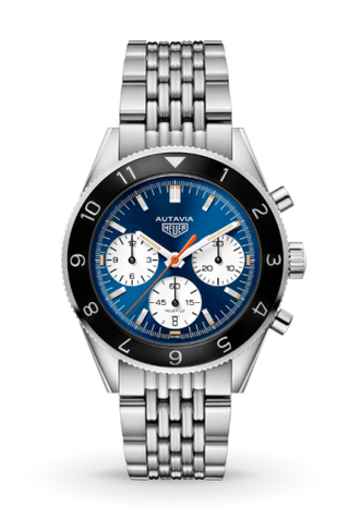 TAG Heuer - CBE2115.BA0687  Autavia Heuer 02 Stainless Steel / Watches of Switzerland / Bracelet