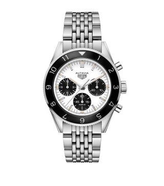 TAG Heuer - CBE2116.EB0156  Autavia Heuer 02 Stainless Steel / Panda / Harrods