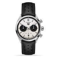 TAG Heuer Carrera Calibre 16 Day-Date 43 Titanium PVD / Black / Alligator (CBN2018.FC6520)