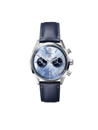 TAG Heuer - CBN201E.FC6544  Carrera Calibre Heuer 02 42 Stainless Steel / Blue MOP / Japan