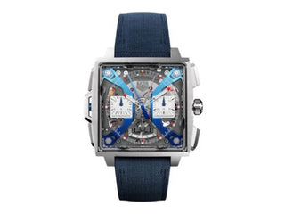 TAG Heuer - CBW2182.FC8339  Monaco Split-Seconds Chronograph Original Blue