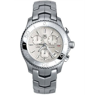 TAG Heuer - CJ1111.BA0576  Link Quartz Chronograph 1/10th Stainless Steel / Sivler