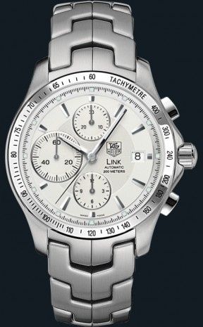 TAG Heuer - CJF2111.BA0594  Link Automatic Chronograph Stainless Steel / Silver