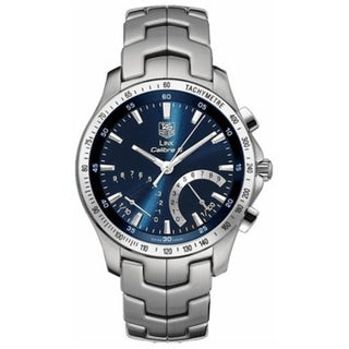 TAG Heuer - CJF7113.BA0592  Link Calibre S Stainless Steel / Blue