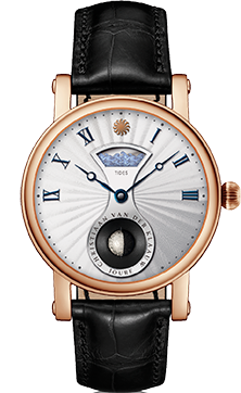 Christiaan van der Klaauw - CKRS1124   Real Moon Tides Rose Gold