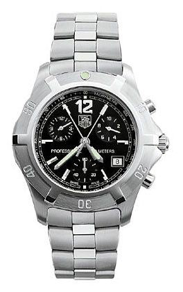 TAG Heuer - CN1110.BA0337  2000 Exclusive Chronograph Quartz Stainless Steel / Black