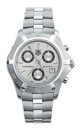 TAG Heuer - CN111H.BA0337  2000 Exclusive Chronograph Quartz Stainless Steel / Silver