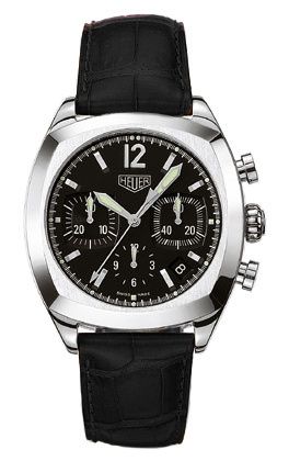 TAG Heuer - CR2110.FC6161  Monza Chronograph Stainless Steel / Black