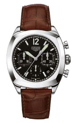 TAG Heuer - CR2110.FC6162  Monza Chronograph Stainless Steel / Black