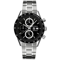 TAG Heuer Carrera Calibre S 43 Stainless Steel / Black / Rubber (CV2010.BA0794)