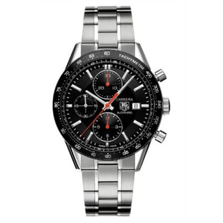 TAG Heuer - CV2014.BA0786  Carrera Calibre 16 41 Stainless Steel / Black / Bracelet