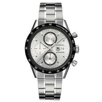 TAG Heuer Carrera Calibre 16 41 Stainless Steel / Silver / Calf (CV2017.BA0786)