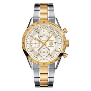 TAG Heuer - CV2050.BD0789  Carrera Calibre 16 41 Stainless Steel / Yellow Gold / Silver / Bracelet