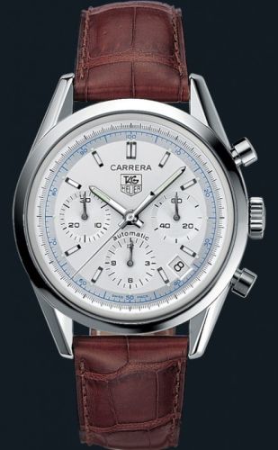 TAG Heuer - CV2110.FC6181  Carrera Automatic Chronograph Stainless Steel / Silver