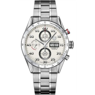 TAG Heuer - CV2A11.BA0796  Carrera Calibre 16 Day Date 43 Stainless Steel / Silver / Bracelet