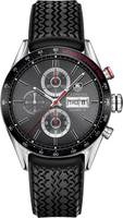 TAG Heuer Carrera Calibre 16 Day Date 41 Stainless Steel / Black / Bracelet (CV2A1M.FT6033)